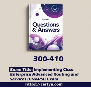 300-410 Exam Dumps. Pass 300-410 Exam in first attempt using Certya's 300-410 Exam Dumps.