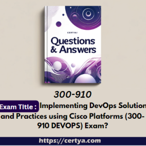 300-910 Exam Dumps. Pass 300-910 Exam in first attempt using Certya's 300-910 Exam Dumps.