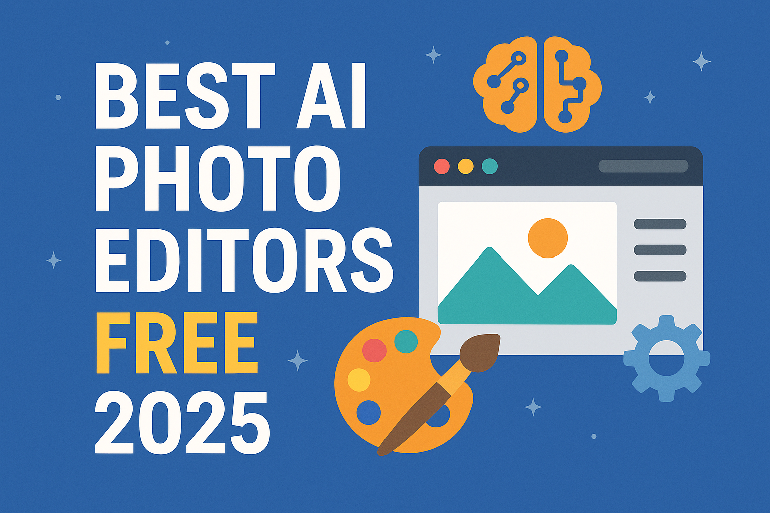 Best Free AI Photo Editors 2025 – 7 Tools That Beat Photoshop for $0